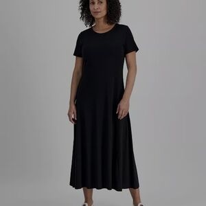 Style & Co. Black Midi Dress